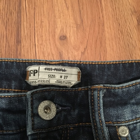 Free People Embroidered Jeans - Picture 5 of 8